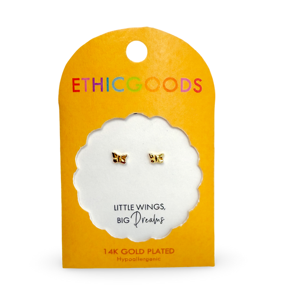 Butterfly Tiny Stud Earrings