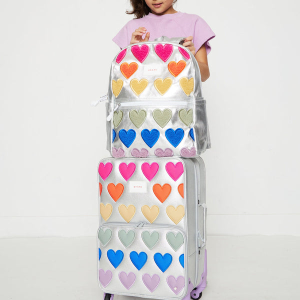 Logan Carry-On Suitcase - Hearts