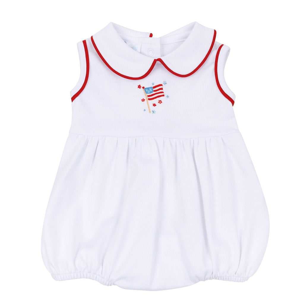 A Sparkly Fourth Collared Girl Bubble