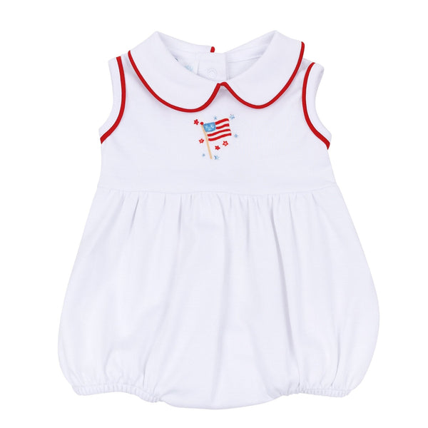 A Sparkly Fourth Collared Girl Bubble