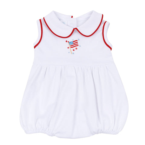 A Sparkly Fourth Collared Girl Bubble