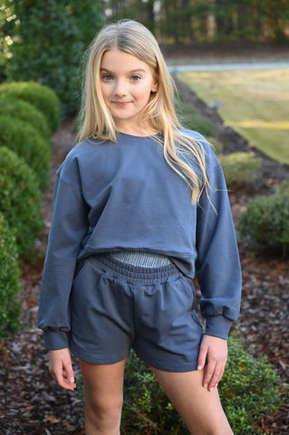 Dora Sweatshirt - Slate