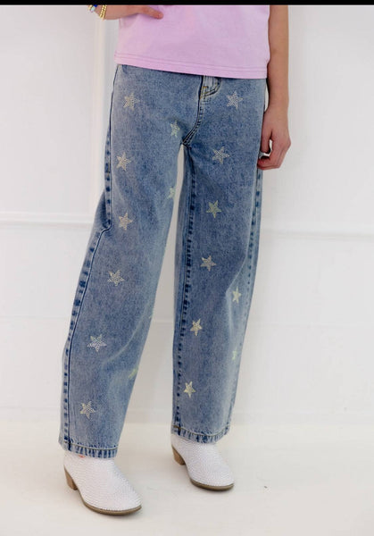 Crystal Stars Jeans