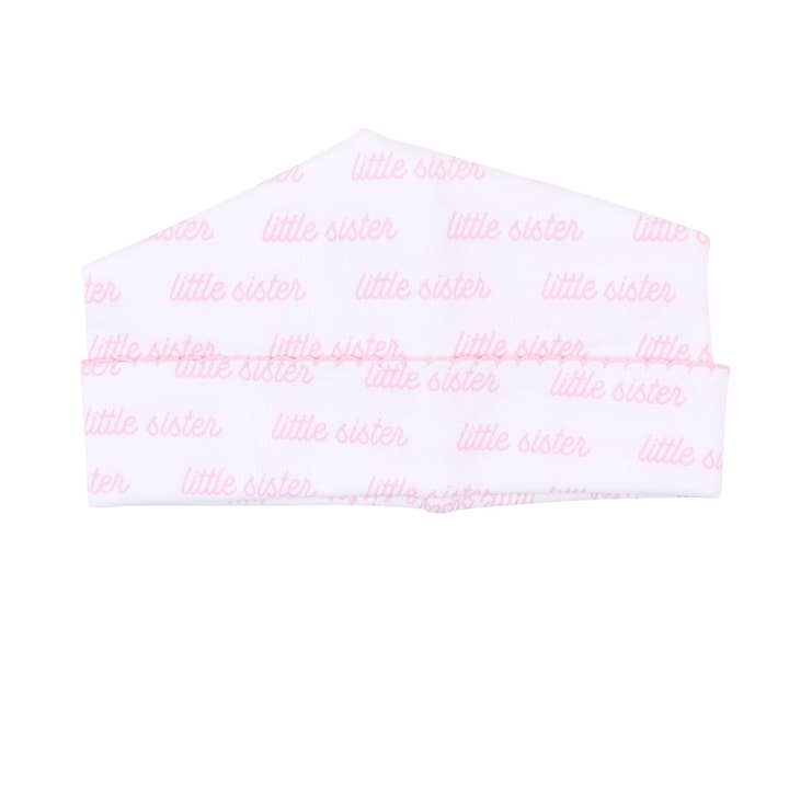 'Little Sister' Printed Hat