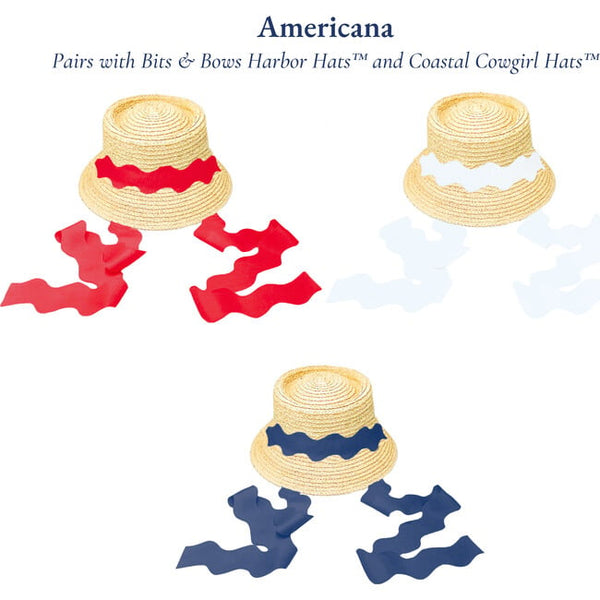 Scalloped Ribbon Set, Americana