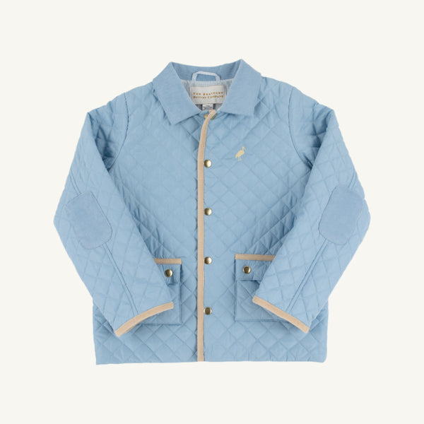 Caldwell Quilted Coat - Barrington Blue