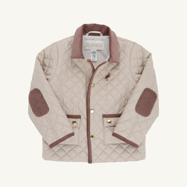 Caldwell Quilted Coat - Keeneland Khaki