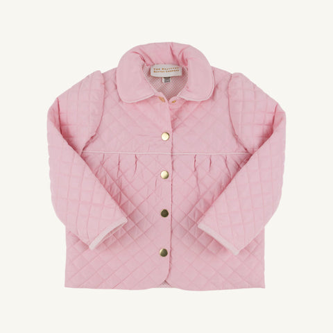 Carlyle Quilted Coat - Palm Beach Pink