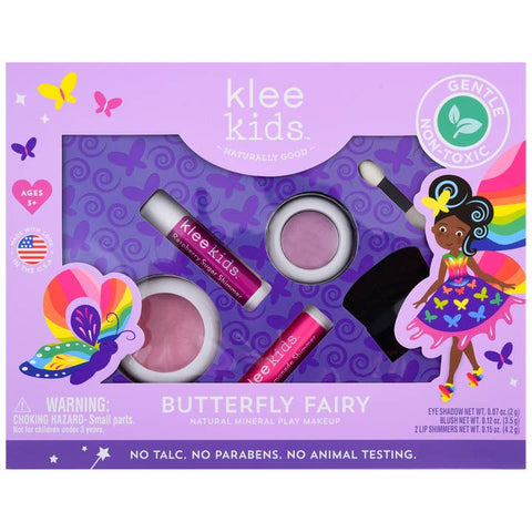 Butterfly Fairy - Klee Kids Natural Play Makeup 4-PC Kit