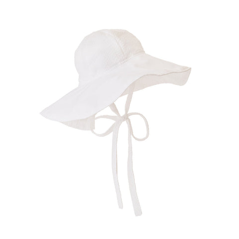 Cissy Sun Hat - Seersucker