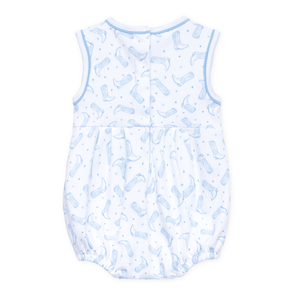 Darling Cowboy Boots Print Bubble