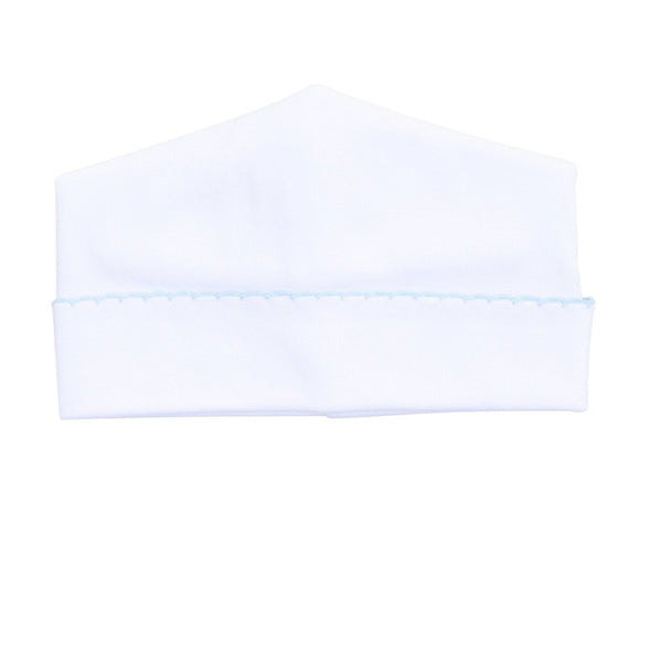 Essentials White Hat w/ Colored Trims