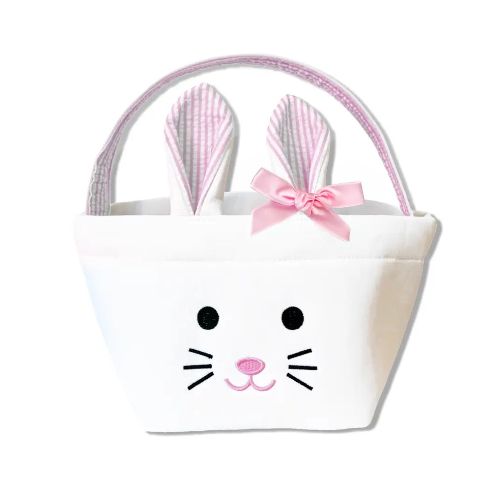 Bitty Bunny Basket - pink