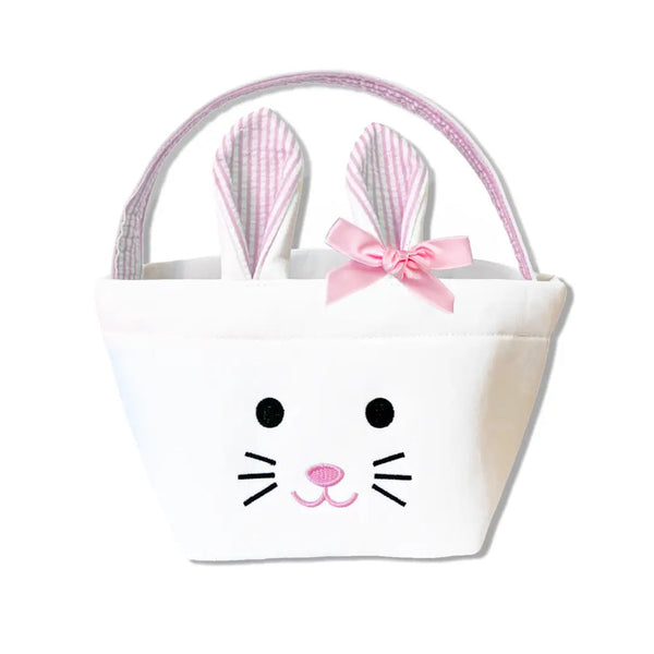 Bitty Bunny Basket - pink