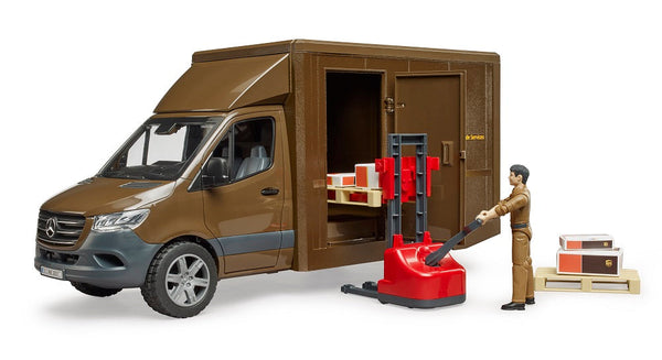 Mercedes-Benz Sprinter UPS with Driver and Accessories
