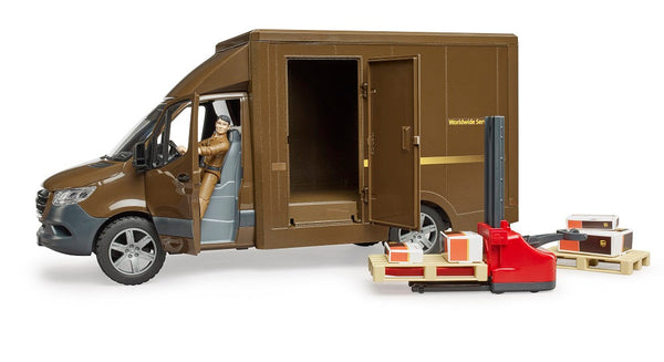 Mercedes-Benz Sprinter UPS with Driver and Accessories
