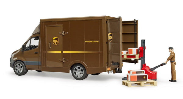 Mercedes-Benz Sprinter UPS with Driver and Accessories