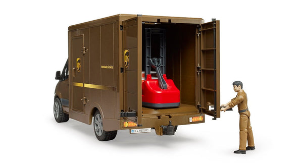 Mercedes-Benz Sprinter UPS with Driver and Accessories