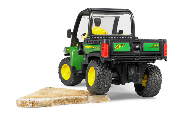 John Deere Gator XUV 855D with driver