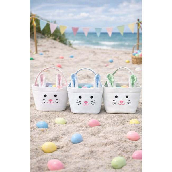 Bitty Bunny Basket - pink