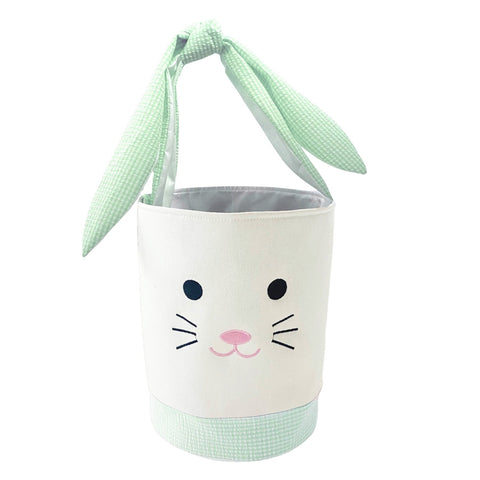 Easter Bunny Basket - green