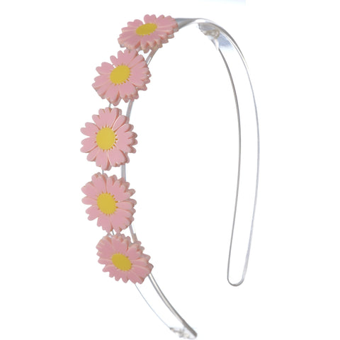 Daisies Pink Headband
