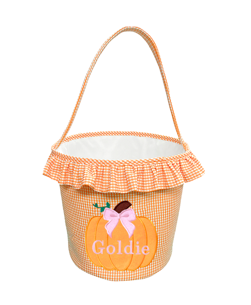 Ruffle Pumpkin Tote