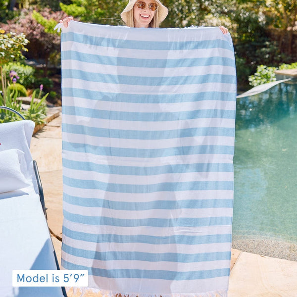 Turkish Towel - Hydrangea Blue