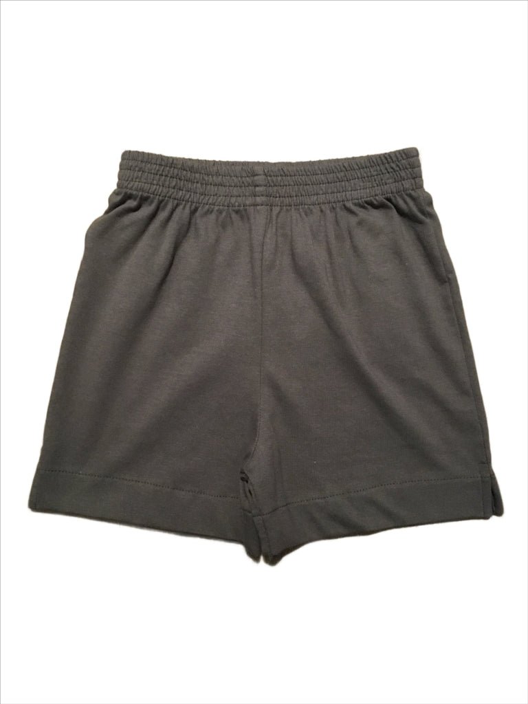 Charcoal Knit Shorts