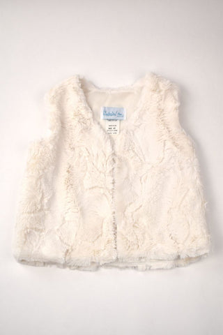 Fur Vest, Ivory