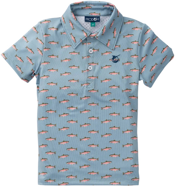 SS Pro Performance Polo - Rainbow Trout