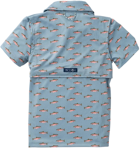 SS Pro Performance Polo - Rainbow Trout