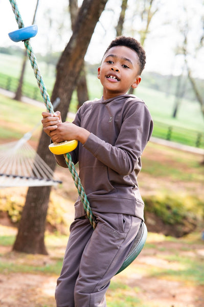 Boys Sunday Funday Jogger Sweatpant - Coffee Quartz