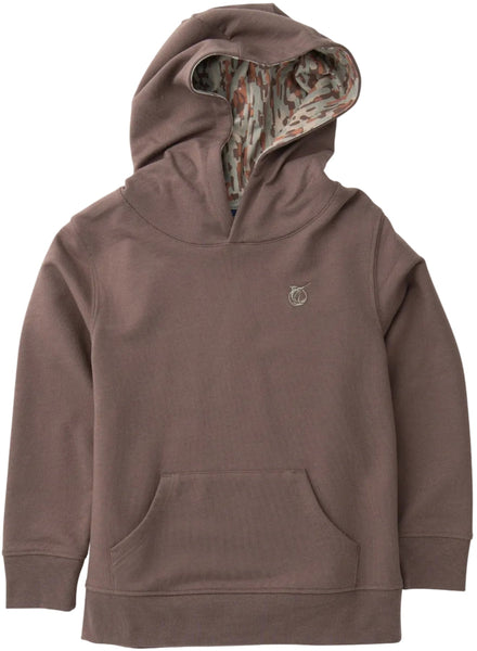 Boys Spinnerbait Hooded Sweatshirt - Coffee Quartz