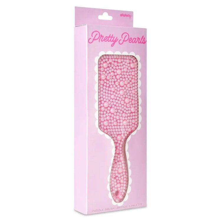 Pink Pearl Hair Paddle Brush