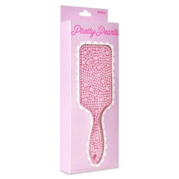 Pink Pearl Hair Paddle Brush