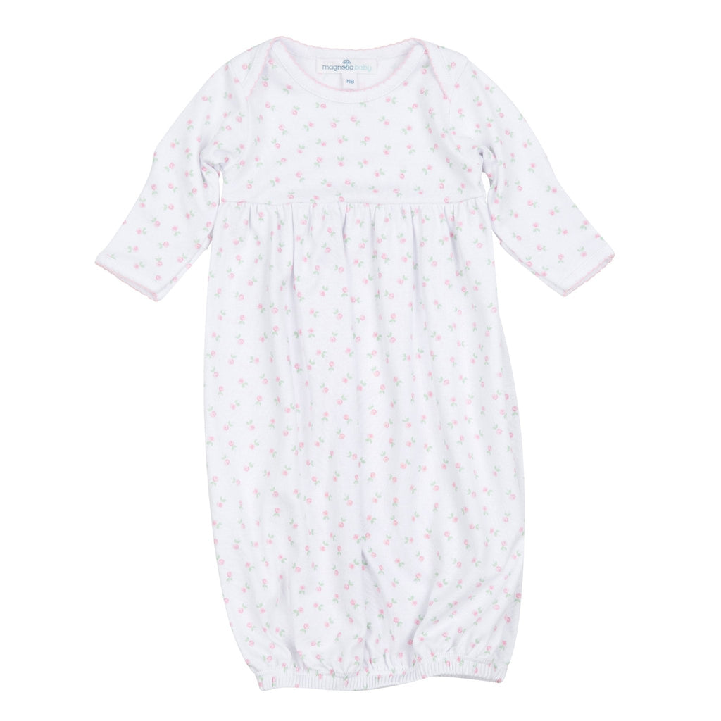 Juliette's Classics Printed Gathered Gown