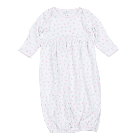 Juliette's Classics Printed Gathered Gown