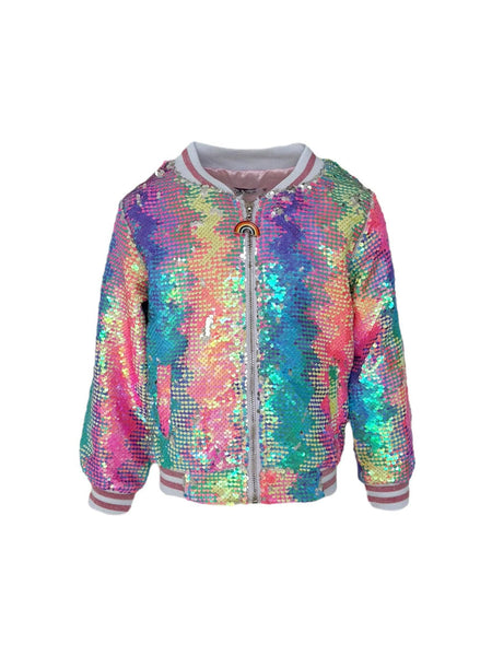 Kaleidoscope Sequin Bomber