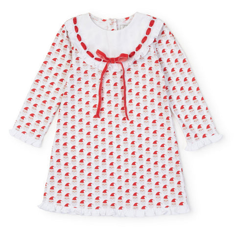 Emersyn Girls' Gown - Whimsical Santa