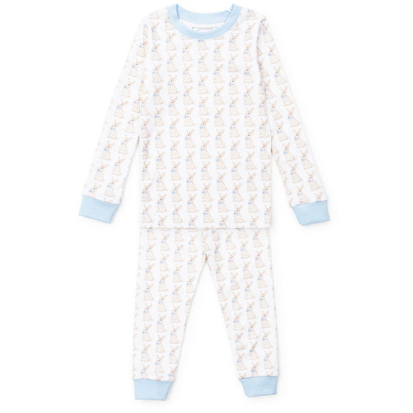 Grayson Pajama Pant Set - Easter Bunnies Blue