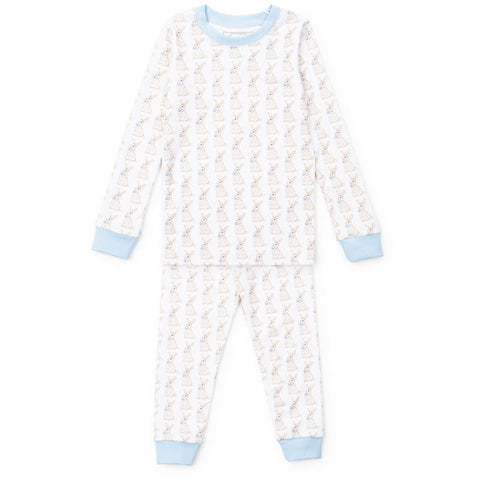 Grayson Pajama Pant Set - Easter Bunnies Blue