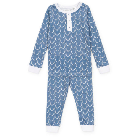 Jack Pajama Pant Set - Rustic Antlers