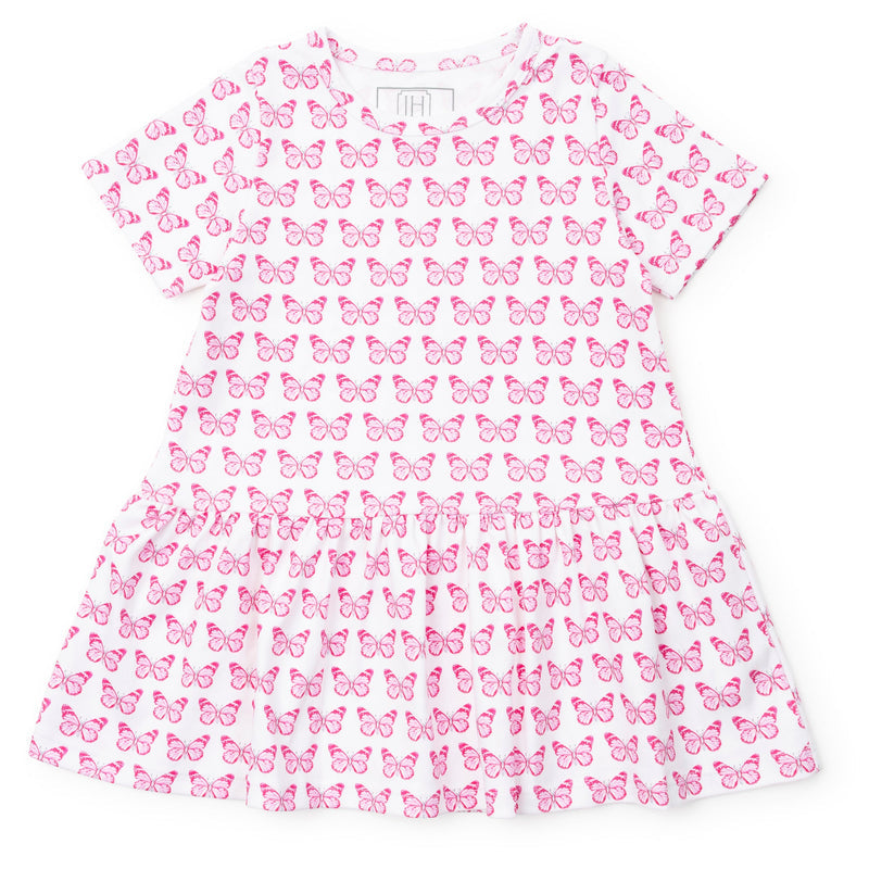 Lottie Girls' Dress - Cartie Butterflies