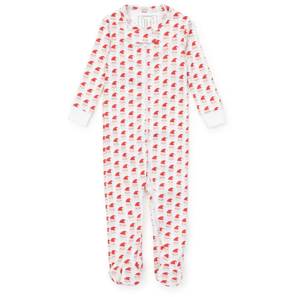 Parker Zipper Pajama - Whimsical Santa