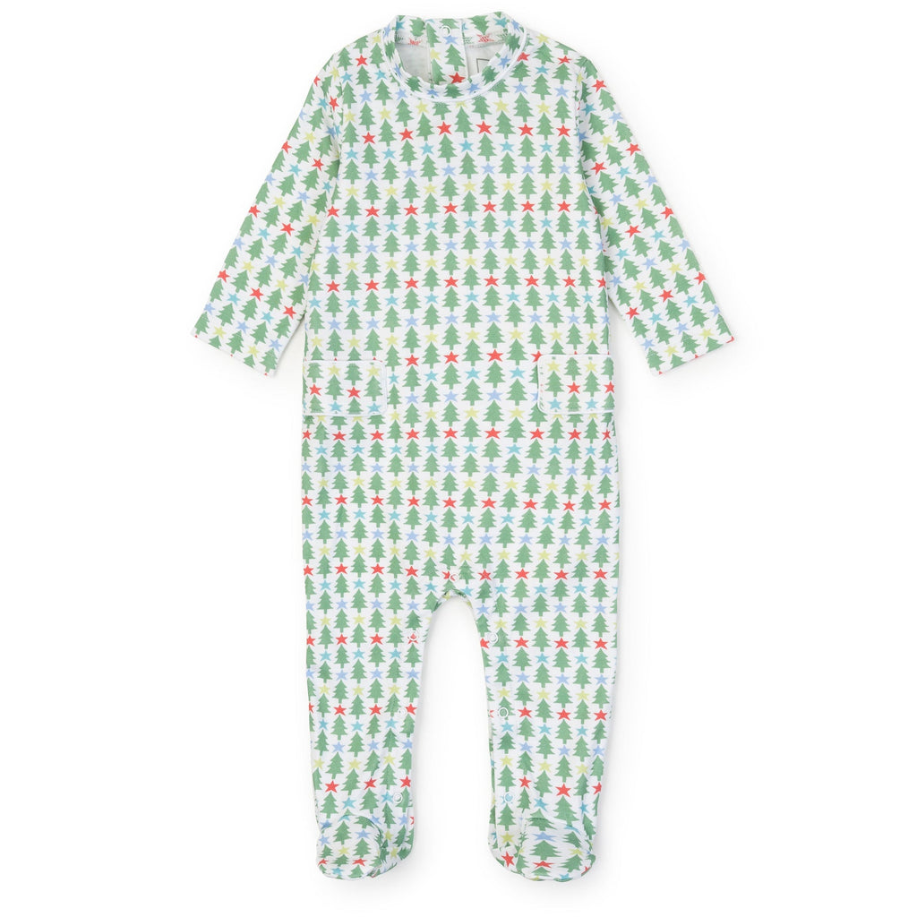 Preston Boys' Romper - Tree Topper Stars