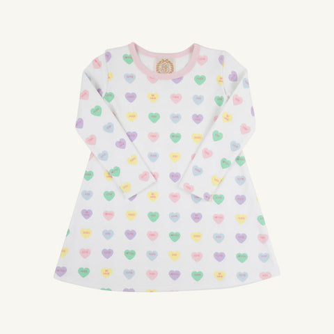 Long Sleeve Polly Play Dress - We Heart You