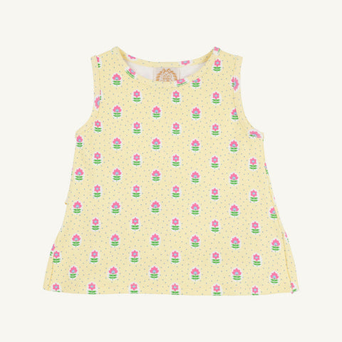 Love You Back Top - Fairway Floral