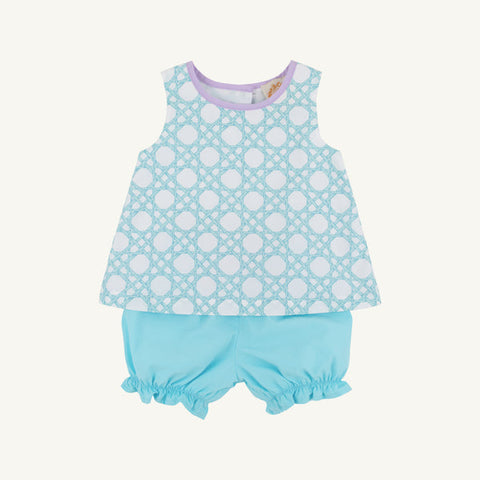 Lucy Boone Button Bloomer Set