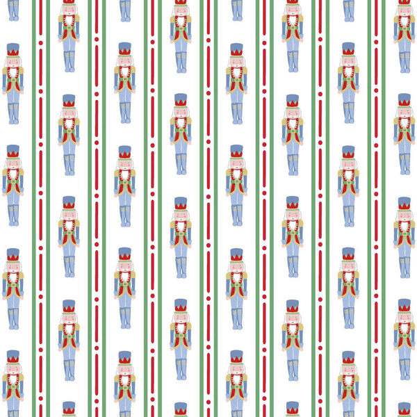 Preston Romper - Nutcracker Stripe